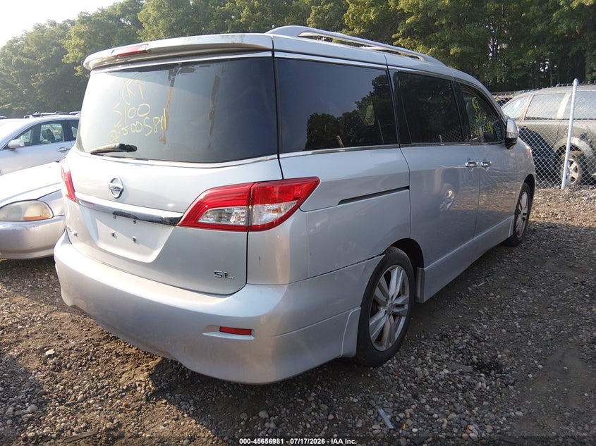 2015 Nissan Quest Sl VIN: JN8AE2KP7F9134475 Lot: 45656981