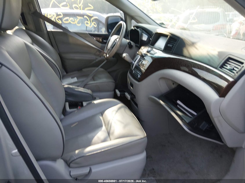 2015 Nissan Quest Sl VIN: JN8AE2KP7F9134475 Lot: 45656981