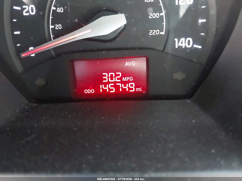 2014 Kia Rio Lx VIN: KNADM4A35E6398328 Lot: 45657003