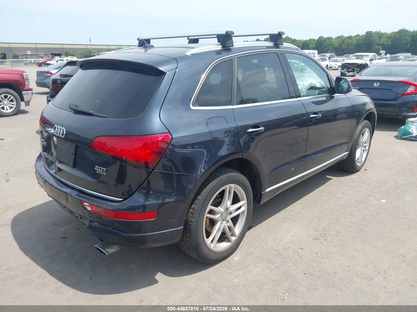Vin: wa1c2afp3ha079357, lot: 46155565, audi q5 2.0t premium 20174