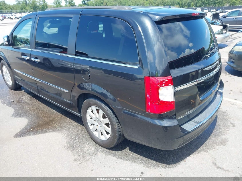 Vin: 2c4rc1bg9dr691281, lot: 46155569, chrysler town & country touring 20133