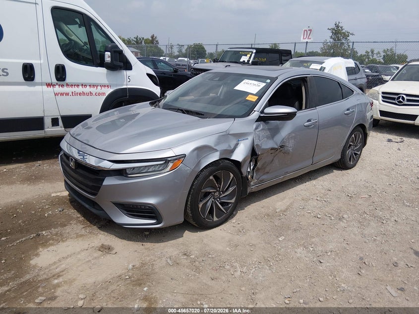 Vin: 19xze4f94me009741, lot: 46155575, honda insight touring 20212