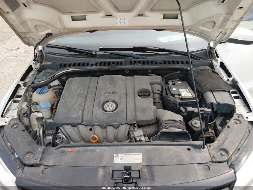 VOLKSWAGEN JETTA 2012 VIN 3VWDP7AJXCM326562