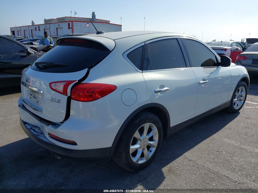Vin: jn1aj0hp1am702750, lot: 46155625, infiniti ex35 journey 20104