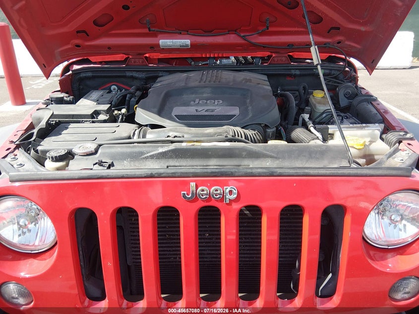 2015 Jeep Wrangler Unlimited Sport VIN: 1C4BJWDG0FL565338 Lot: 45657080