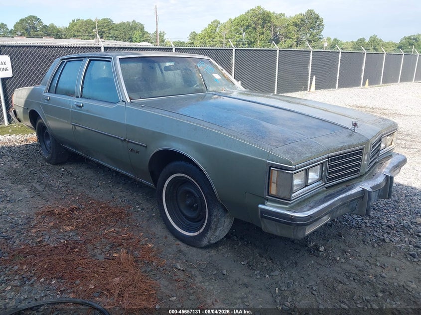1985 Oldsmobile Delta 88 Royale, Износ, IAAI, VIN 1G3BN69Y6FY376685