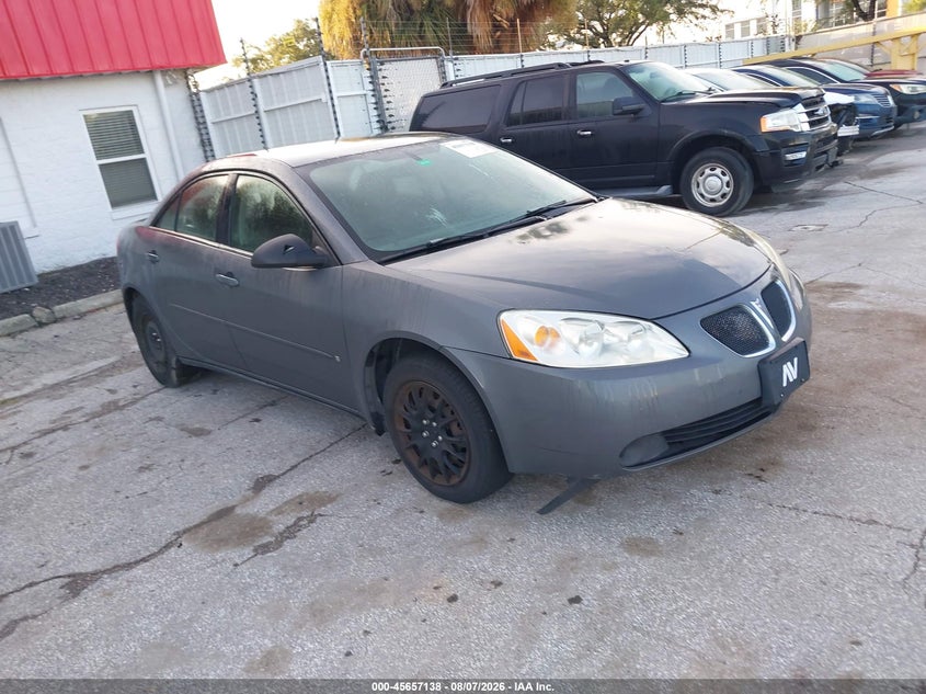 2007 PONTIAC G6 auction photo 1