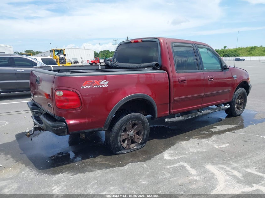 FORD F-150 2003 VIN 1FTRW08603KB62704