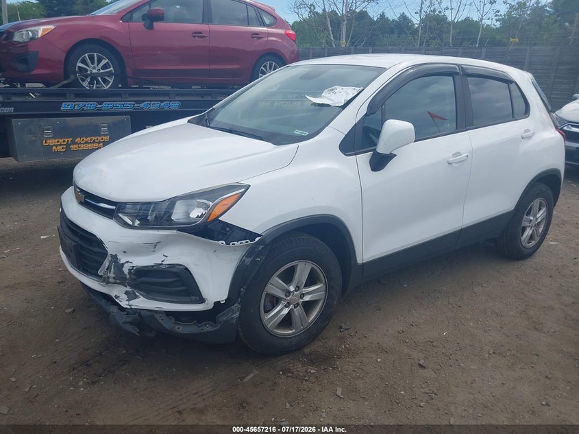 2020 Chevrolet Trax Awd Ls VIN: 3GNCJNSB7LL297028 Lot: 45657216