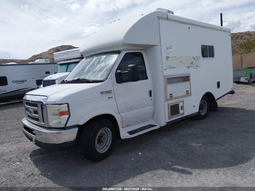 2012 FORD E-350 CUTAWAY auction photo 2