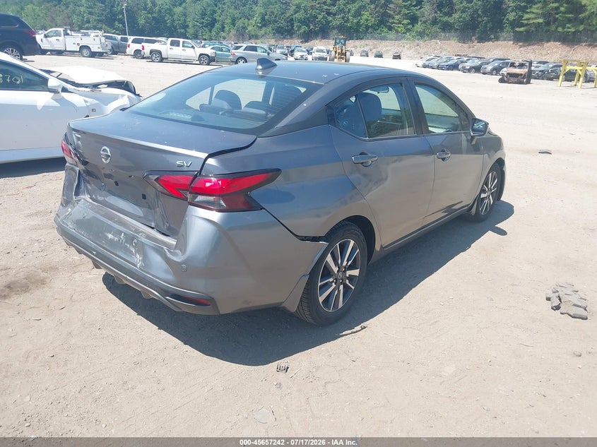 2020 Nissan Versa Sv Xtronic Cvt VIN: 3N1CN8EV2LL909806 Lot: 45657242