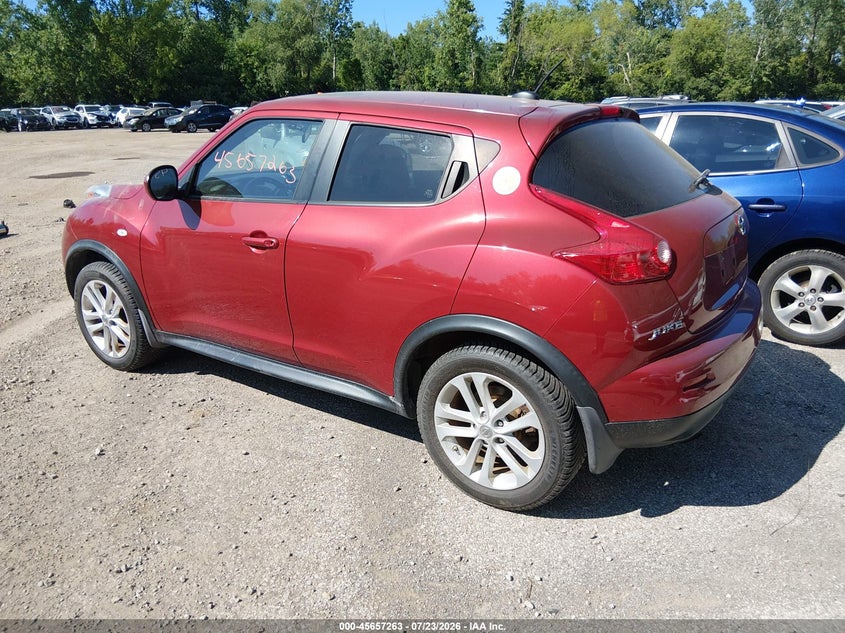 Vin: jn8af5mv2ct124400, lot: 46155835, nissan juke sv 20123