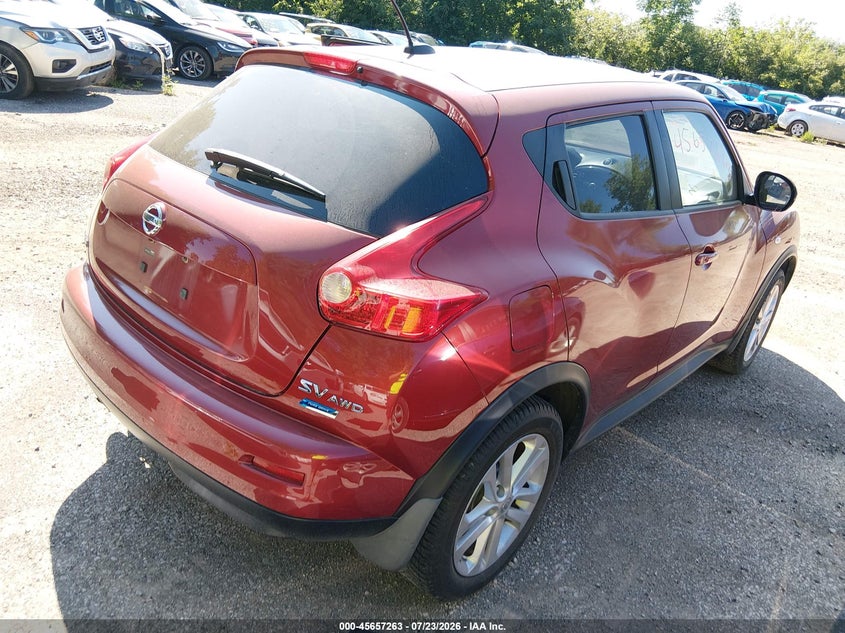 Vin: jn8af5mv2ct124400, lot: 46155835, nissan juke sv 20124