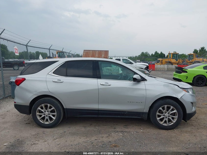 2018 Chevrolet Equinox Lt VIN: 3GNAXJEV3JL102012 Lot: 45657271