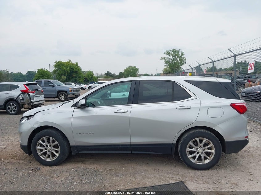 2018 Chevrolet Equinox Lt VIN: 3GNAXJEV3JL102012 Lot: 45657271