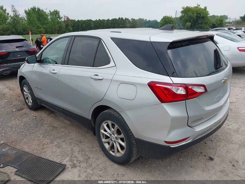 2018 Chevrolet Equinox Lt VIN: 3GNAXJEV3JL102012 Lot: 45657271