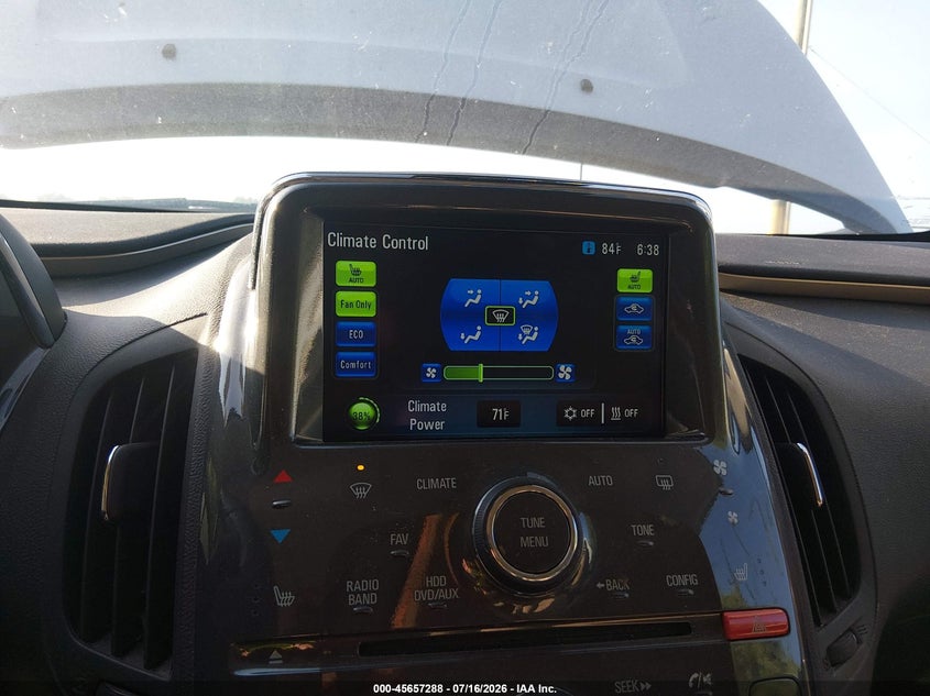 2012 Chevrolet Volt VIN: 1G1RD6E49CU104017 Lot: 45657288