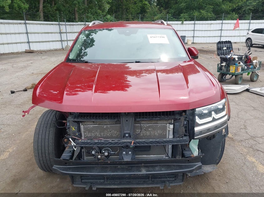 VOLKSWAGEN ATLAS 2018 VIN 1V2LR2CA4JC544261