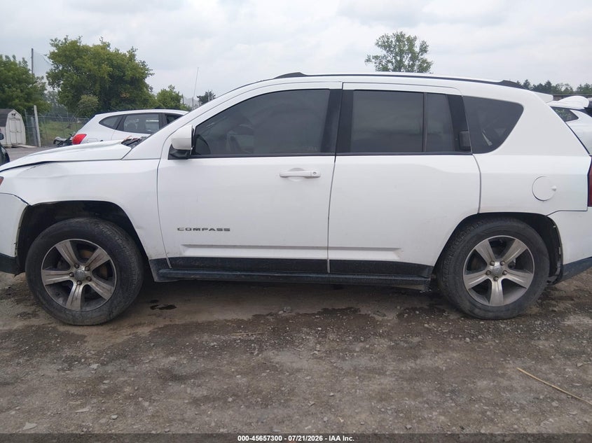 2016 Jeep Compass High Altitude Edition VIN: 1C4NJDEB7GD733587 Lot: 45657300