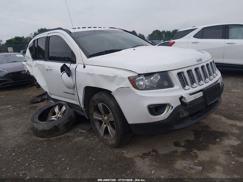 2016 Jeep Compass High Altitude Edition VIN: 1C4NJDEB7GD733587 Lot: 45657300