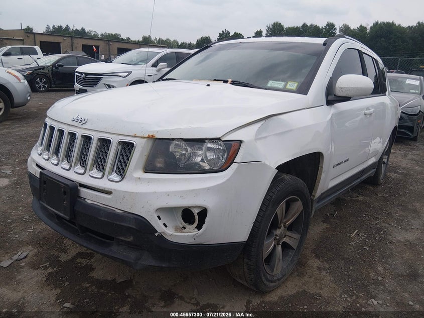 2016 Jeep Compass High Altitude Edition VIN: 1C4NJDEB7GD733587 Lot: 45657300