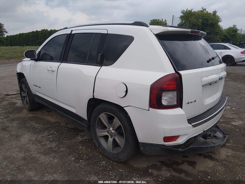 2016 Jeep Compass High Altitude Edition VIN: 1C4NJDEB7GD733587 Lot: 45657300