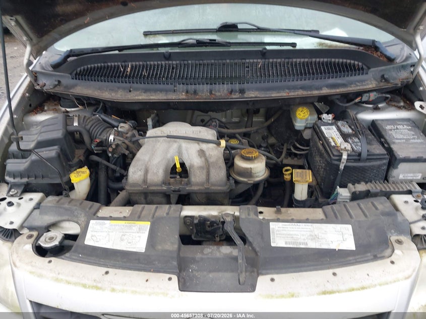 2002 Chrysler Voyager VIN: 1C4GJ25B72B740220 Lot: 45657308