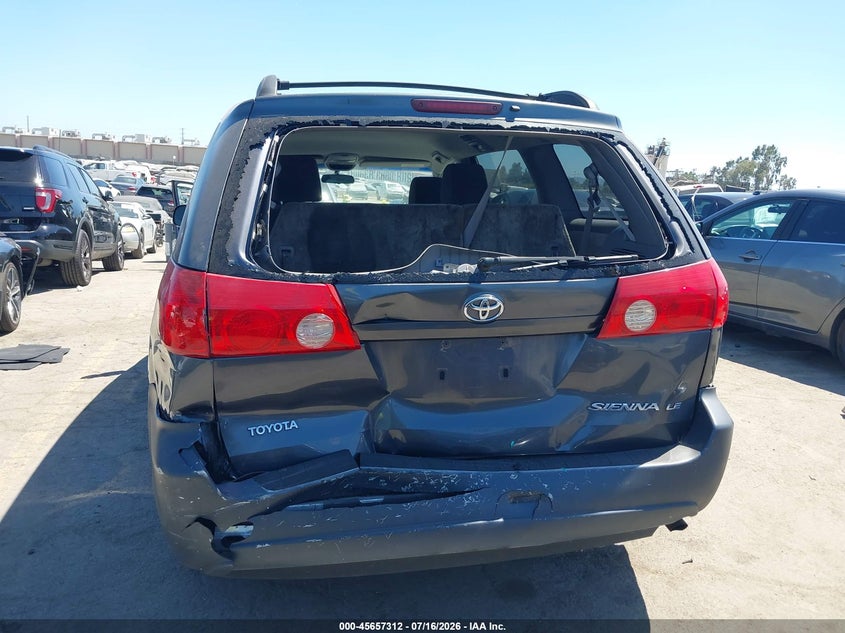 2009 Toyota Sienna Le VIN: 5TDZK23C49S231058 Lot: 45657312