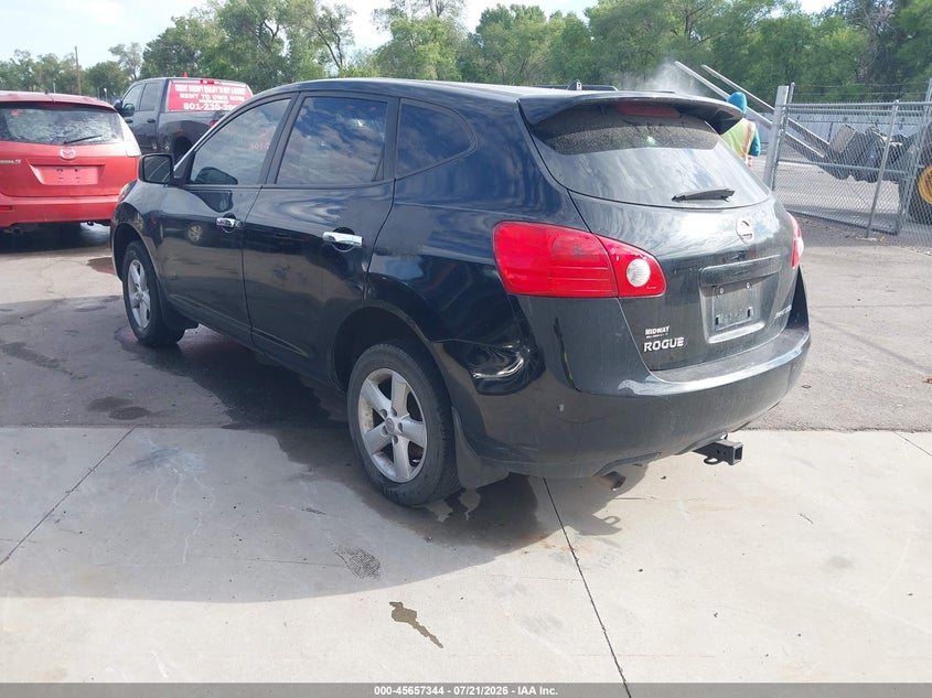 Vin: jn8as5mv4aw138242, lot: 46155916, nissan rogue s 20103