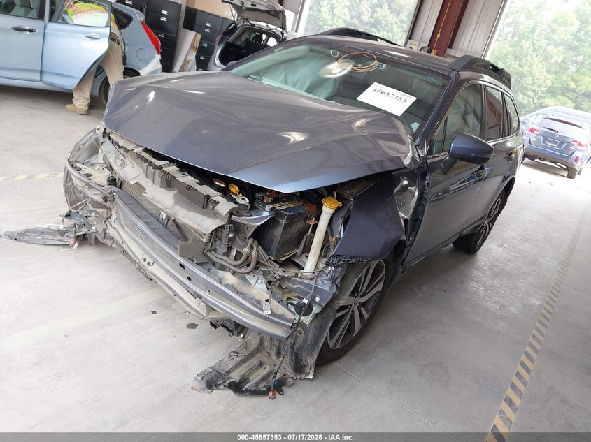 Vin: 4s4bsenc9j3287854, lot: 46155925, subaru outback 3.6r limited 20182