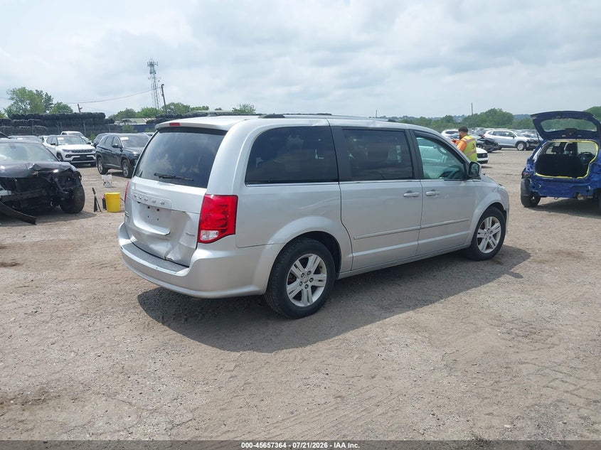 Vin: 2c4rdgdg5cr243924, lot: 46155936, dodge grand caravan crew 20124