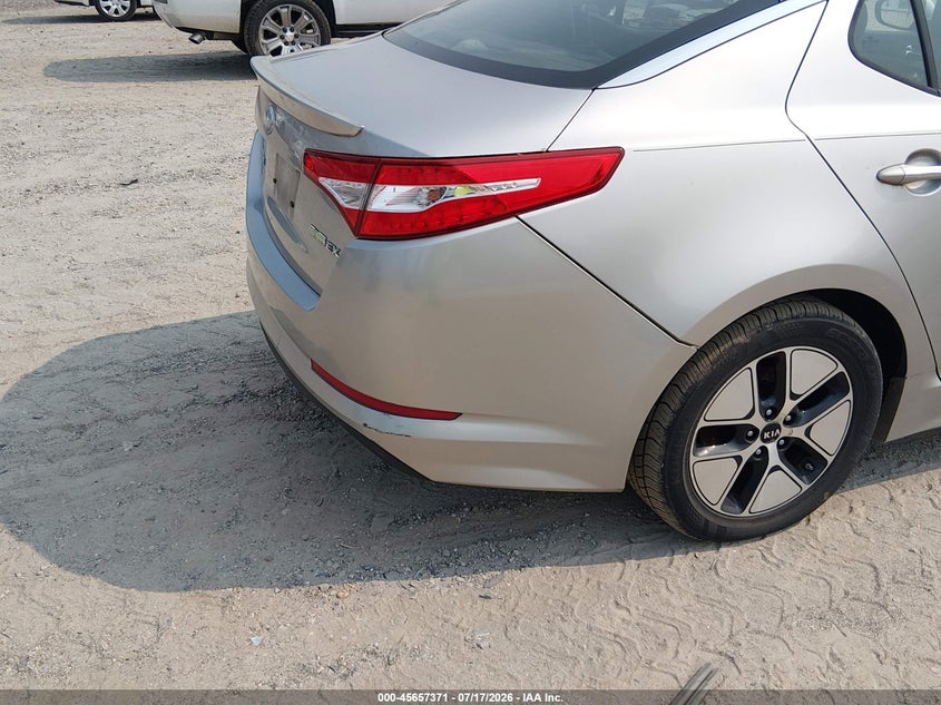 2013 KIA OPTIMA SEDAN 2.4L I-4 DOHC, VVT, 159HP
