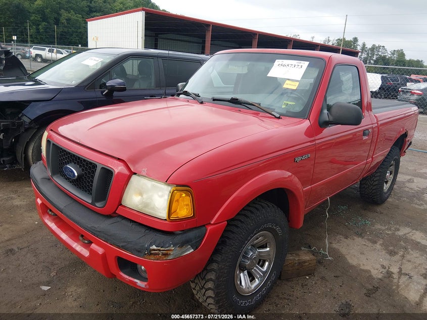 2005 Ford Ranger, Лівий бік, IAAI, VIN 1FTYR11U45PA69479 — фото 2