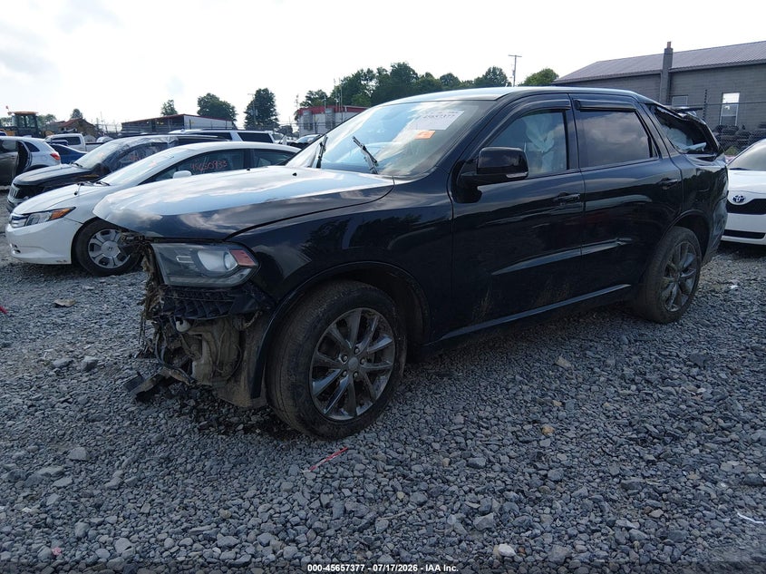 2017 Dodge Durango Gt Rwd VIN: 1C4RDHDG5HC709020 Lot: 45657377