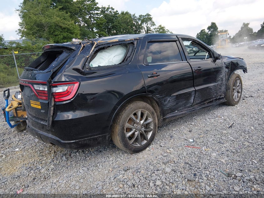 2017 Dodge Durango Gt Rwd VIN: 1C4RDHDG5HC709020 Lot: 45657377