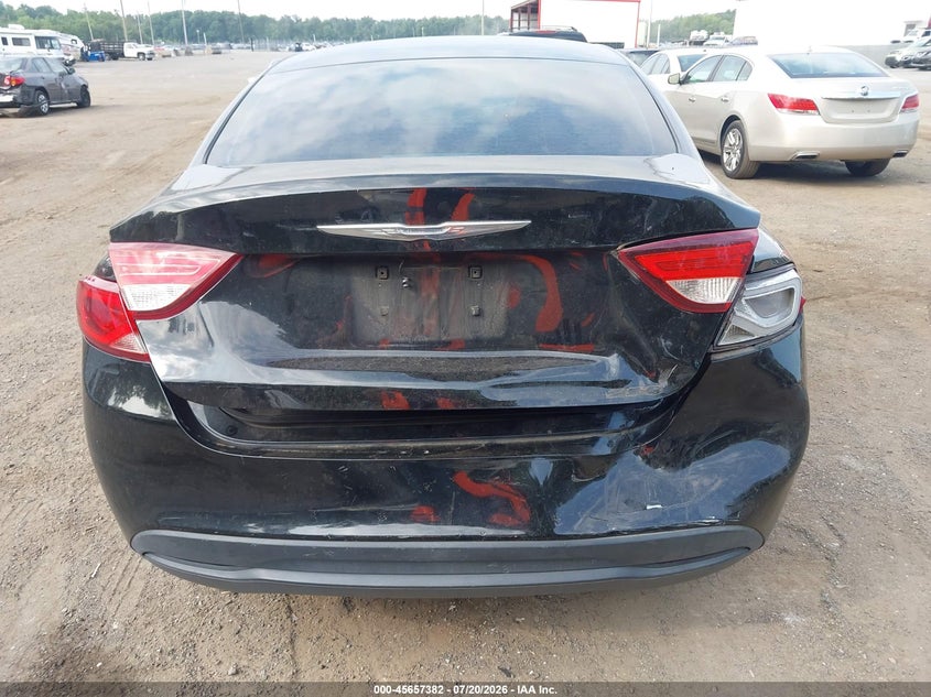 2015 Chrysler 200 Lx VIN: 1C3CCCFB6FN610855 Lot: 45657382