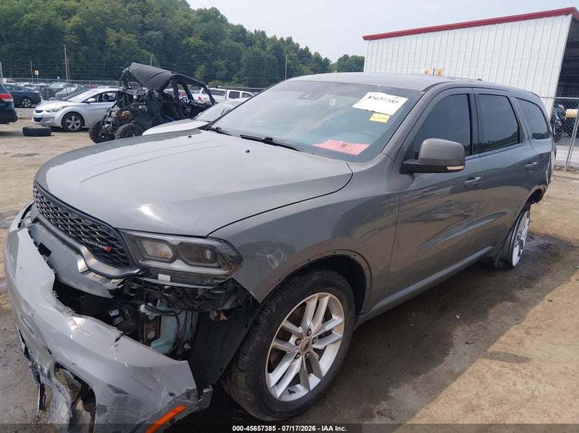 2022 Dodge Durango Gt Plus Awd VIN: 1C4RDJDG6NC132792 Lot: 45657385