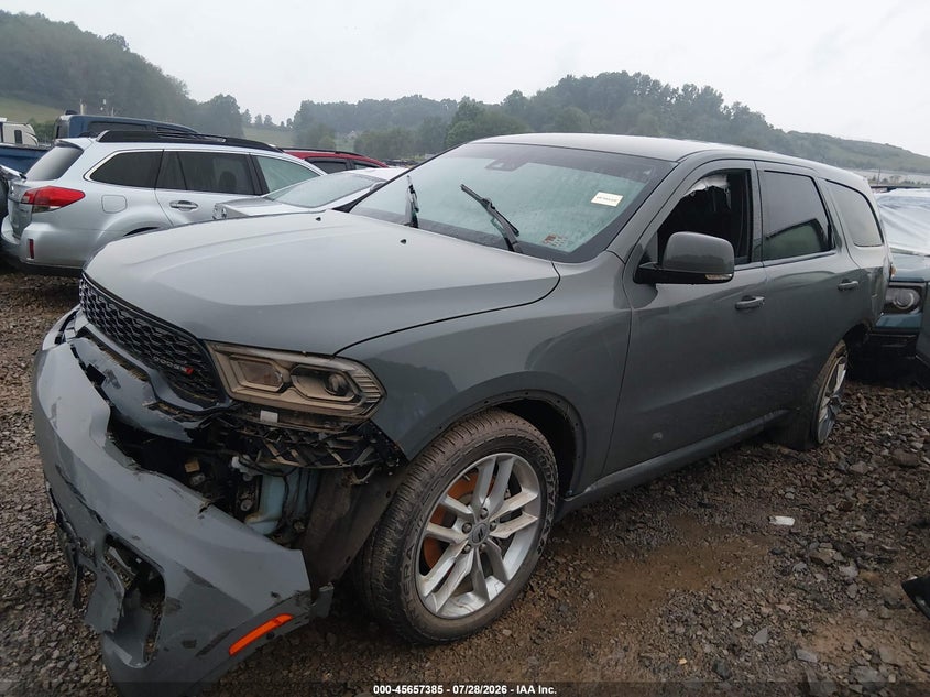 Vin: 1c4rdjdg6nc132792, lot: 46155957, dodge durango gt plus awd 20222