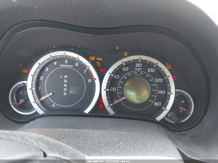 2009 Acura Tsx VIN: JH4CU26669C025181 Lot: 45657387