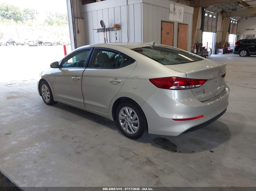 2017 HYUNDAI ELANTRA auction photo 3