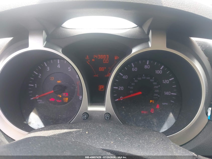 2011 Nissan Juke Sv VIN: JN8AF5MV4BT006959 Lot: 45657429