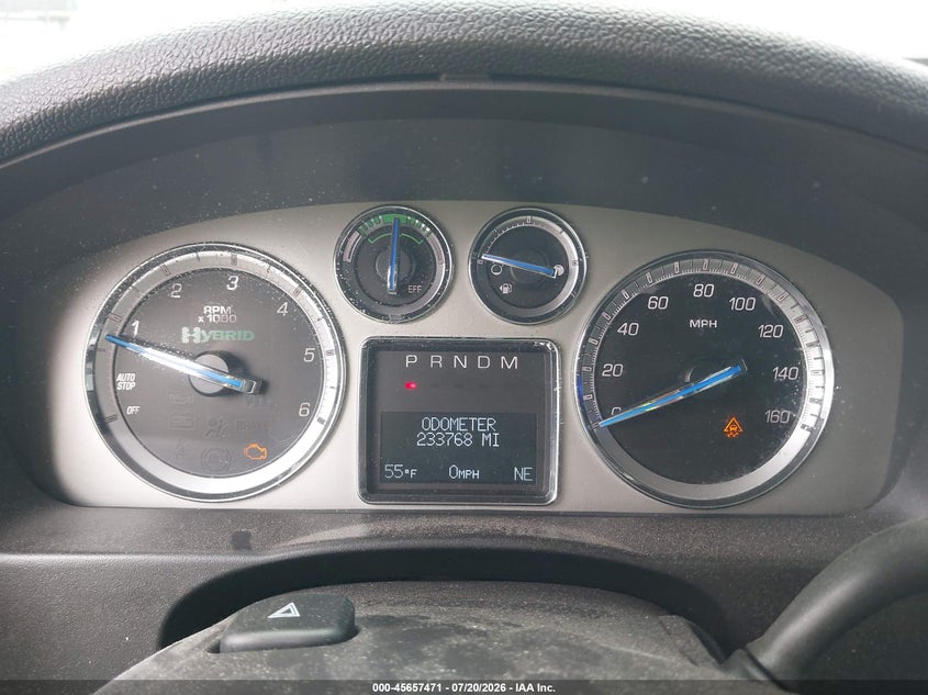 2009 Cadillac Escalade Hybrid Standard VIN: 1GYFK435X9R210627 Lot: 45657471