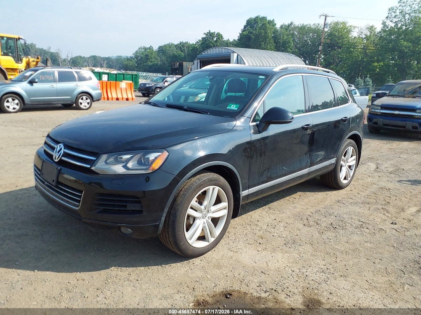 2012 Volkswagen Touareg Tdi Executive VIN: WVGFK9BPXCD000292 Lot: 45657474