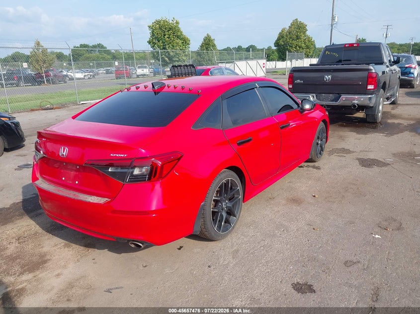2023 HONDA CIVIC auction photo 4