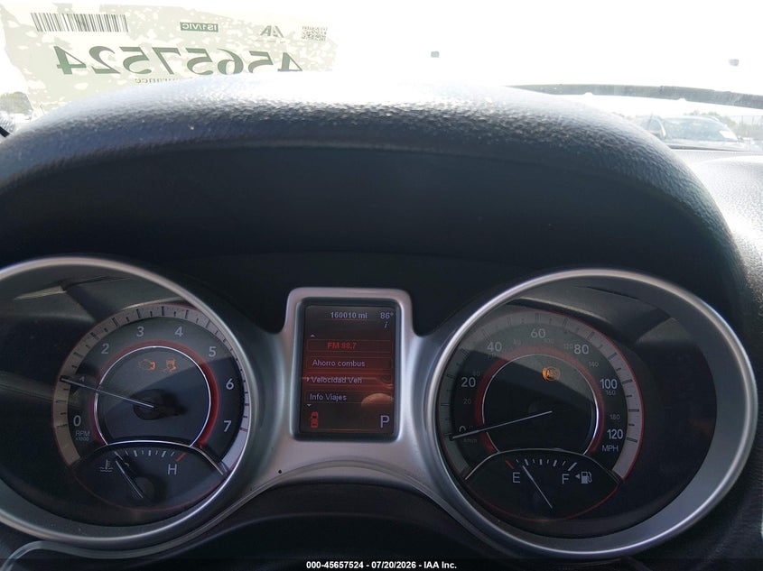 2012 Dodge Journey Se/Avp VIN: 3C4PDCAB5CT289985 Lot: 45657524