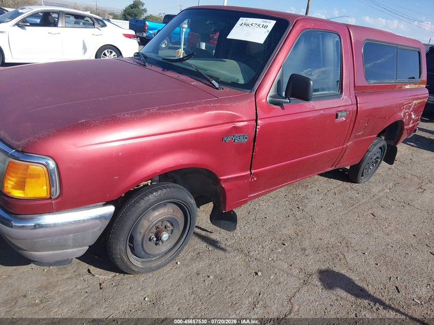 1997 Ford Ranger Splash/Xlt VIN: 1FTCR10A7VUA94282 Lot: 45657530