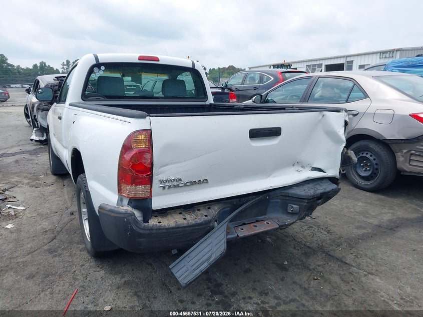 2006 Toyota Tacoma VIN: 5TENX22N16Z220763 Lot: 45657531