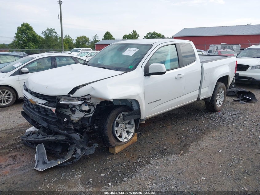 2022 Chevrolet Colorado 2Wd Long Box Lt VIN: 1GCHSCEA0N1221079 Lot: 45657543