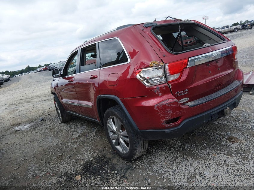 Vin: 1c4rjfag6dc650247, lot: 46156124, jeep grand cherokee laredo 20133