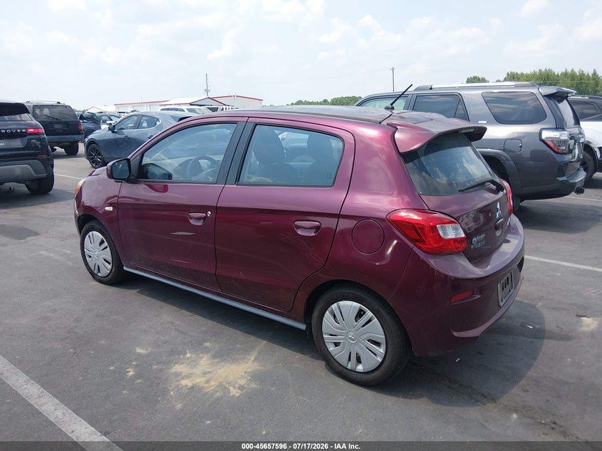 2017 Mitsubishi Mirage Es VIN: ML32A3HJ6HH013758 Lot: 45657596